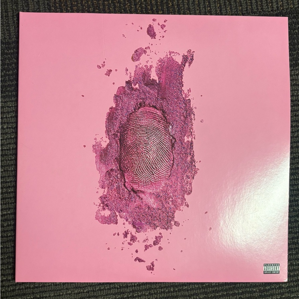 The Pink Print 10th anniversary Nicki Minaj vinyl with poster